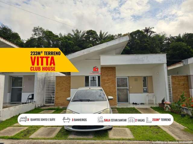 Casa em Condomínio para Venda em Manaus, Tarumã-Açu, 3 dormitórios, 1 suíte, 2 banheiros, 3 vagas