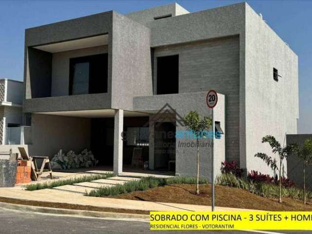 Sobrado com 3 dormitórios à venda, 252 m² por R$ 1.650.000,00 - Itinga - Sorocaba/SP