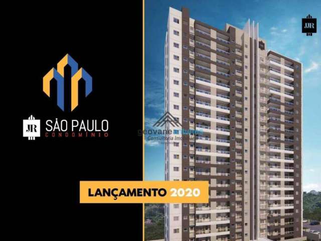 Apartamento com 3 dormitórios à venda, 66 m² por R$ 447.125,24 - Além Ponte - Sorocaba/SP