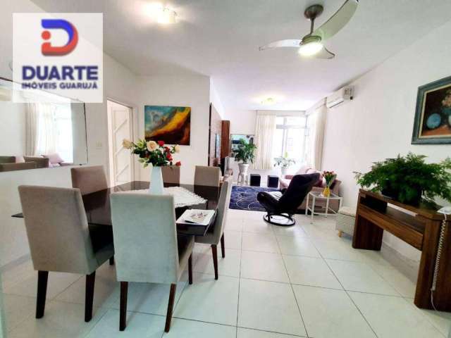 Apartamento com 3 dormitórios, 141 m² - venda por R$ 670.000 ou aluguel por R$ 5.800/mês - Astúrias - Guarujá/SP