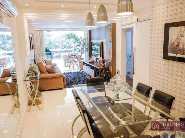 Apartamento com 3 dormitórios à venda, 114 m² por R$ 780.000 - Praia de Pitanqueiras - Guarujá/SP