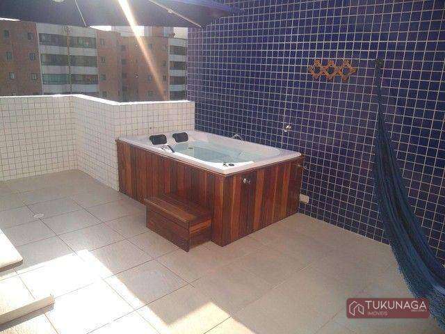 Cobertura com 3 dormitórios à venda, 149 m² por R$ 850.000,00 - Solemar - Praia Grande/SP