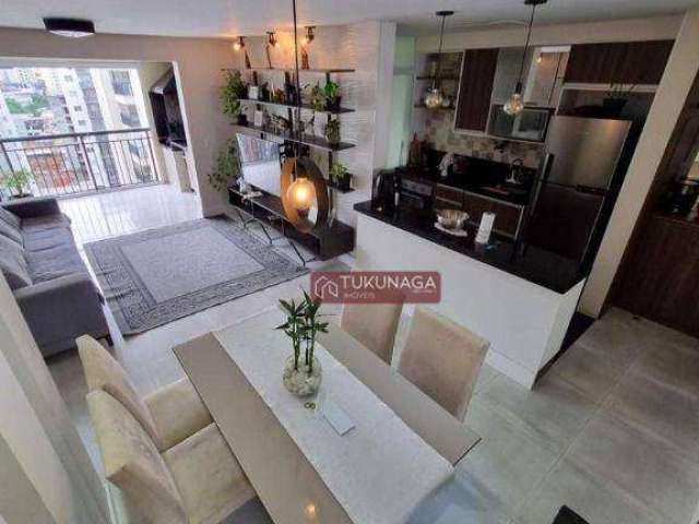 Apartamento com 2 dormitórios à venda, 80 m² por R$ 750.000,00 - Jardim Flor da Montanha - Guarulhos/SP