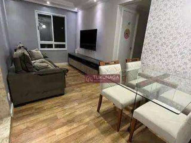 Apartamento com 2 dormitórios à venda, 49 m² por R$ 352.000,00 - Centro - Guarulhos/SP