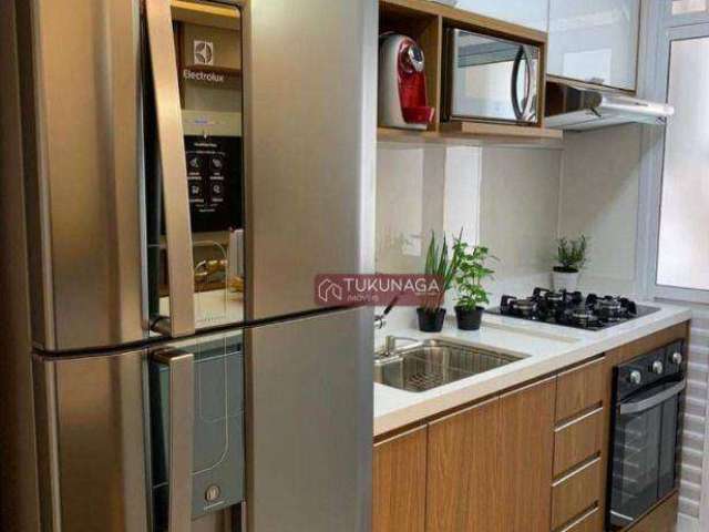 Apartamento com 2 dormitórios à venda, 44 m² por R$ 449.990 - Itapegica - Guarulhos/SP