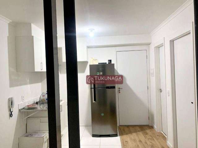 Apartamento Pin com 1 dormitório à venda, 27 m² por R$ 265.000 - Vila das Bandeiras - Guarulhos/SP