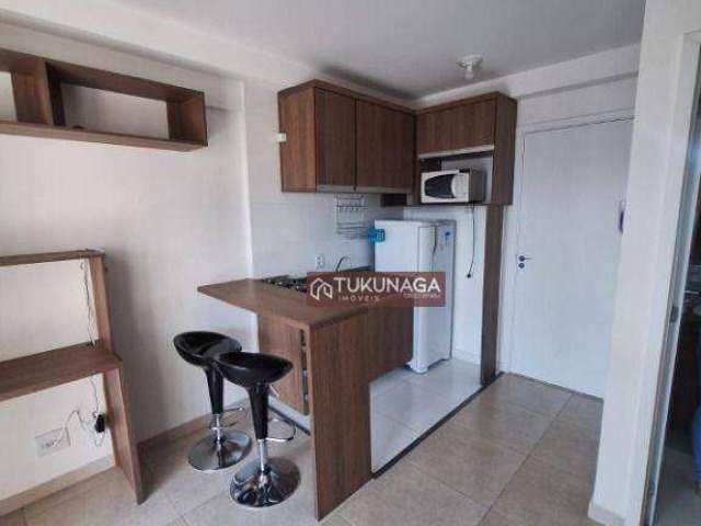 Studio com 1 dormitório para alugar, 28 m² por R$ 2.314,00/mês - Vila Miriam - Guarulhos/SP