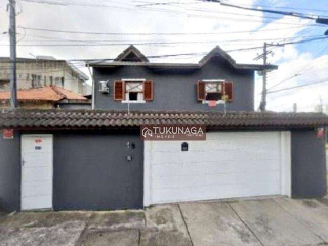 Sobrado com Piscina, 3 dormitórios, 4 vagas para alugar, 125 m² por R$ 6.620/mês - Vila Aliança - Guarulhos/SP