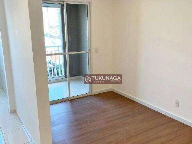 Apartamento com 2 dormitórios para alugar, 58 m² por R$ 3.222,00/mês - Vila Milton - Guarulhos/SP