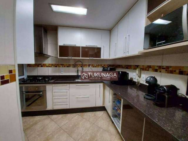 Apartamento com 3 dormitórios à venda, 76 m² por R$ 535.000 - Jardim Nova Taboão - Guarulhos/SP