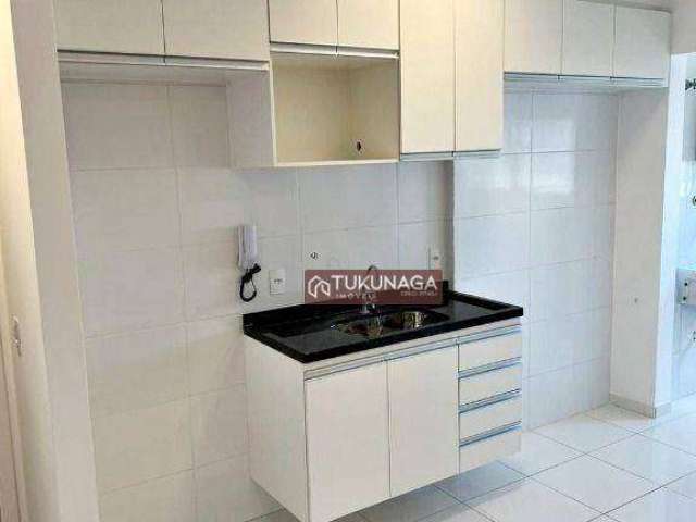 Apartamento com 2 dormitórios para alugar, 58 m² por R$ 3.222,00/mês - Vila Milton - Guarulhos/SP