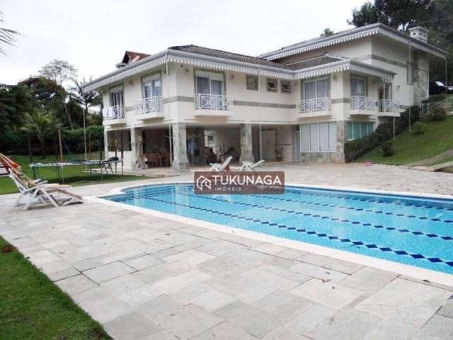 Casa Residencial Suiça da Cantareira com 4 dormitórios à venda, 650 m² por R$ 4.042.000 - Roseira - Mairiporã/SP