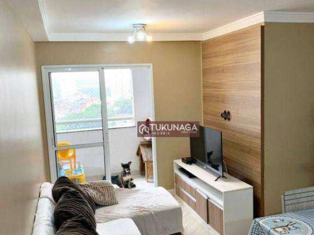 Apartamento Conquista com 3 dormitórios à venda, 59 m² por R$ 402.000 - Jardim Imperador - Guarulhos/SP