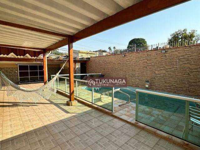 Sobrado com 3 suítes e piscina à venda, 334 m² por R$ 990.000 - Vila Silveira - Guarulhos/SP