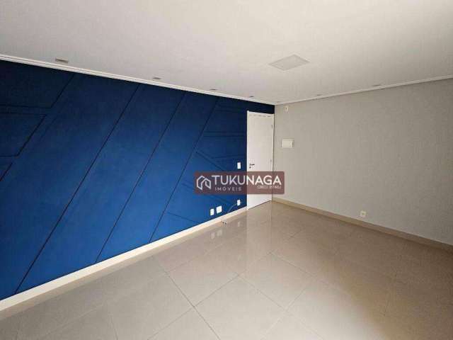 Apartamento com 2 dormitórios para alugar, 57 m² por R$ 2.663,00/mês - Vila Rosália - Guarulhos/SP