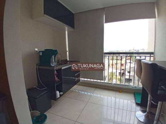 Apartamento com 2 dormitórios à venda, 55 m² por R$ 360.000,00 - Vila São Rafael - Guarulhos/SP