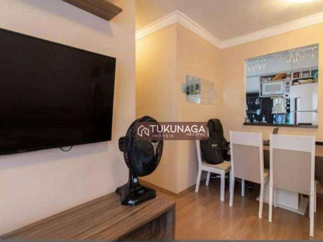 Apartamento com 2 dormitórios à venda, 45 m² por R$ 300.000,00 - Ponte Grande - Guarulhos/SP