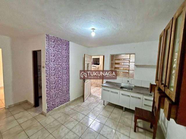 Casa com 1 dormitório para alugar, 32 m² por R$ 930,00/mês - Picanço - Guarulhos/SP