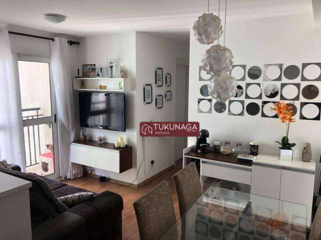 Apartamento com 3 dormitórios à venda, 64 m² por R$ 373.000,00 - Vila Rio de Janeiro - Guarulhos/SP