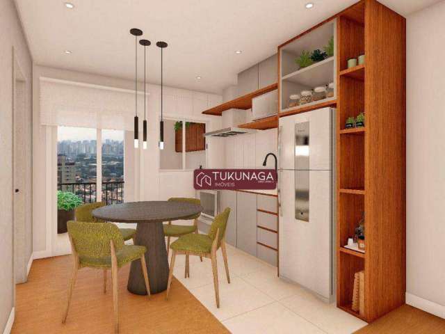 Apartamento com 2 dormitórios à venda, 49 m² por R$ 283.500,00 - Vila Nova Bonsucesso - Guarulhos/SP