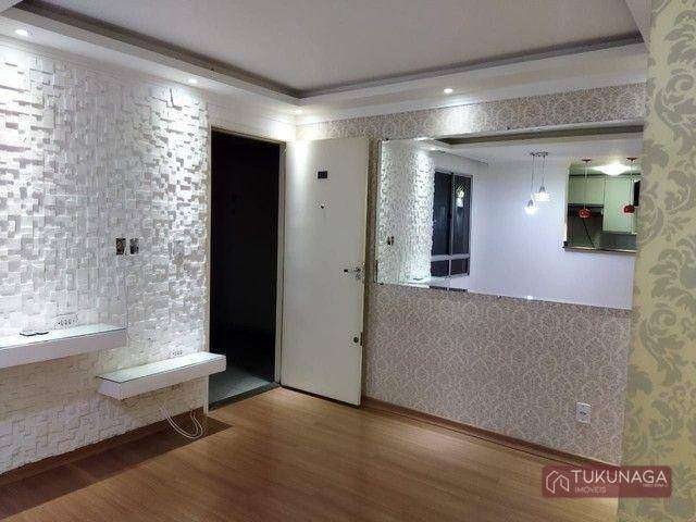 Apartamento com 2 dormitórios à venda, 47 m² por R$ 235.000,00 - Vila Alzira - Guarulhos/SP