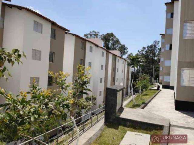 Apartamento com 2 dormitórios para alugar, 45 m² por R$ 1.100,00/mês - Jardim São Luis - Guarulhos/SP