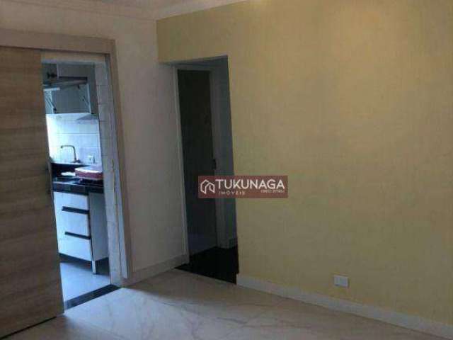 Apartamento com 2 dormitórios para alugar, 60 m² por R$ 1.700,00/mês - Parque Santo Antônio - Guarulhos/SP