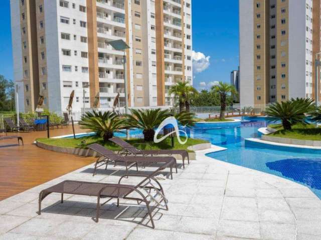 Apartamento novo em andar alto à venda, condomínio clube, 02 quartos sendo 01 suíte, no Bairro Ecoville, Curitiba/PR.