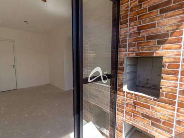 Apartamento novo à venda, sacada com churrasqueira, 2 quartos no Bairro Boqueirão, Curitiba/PR.