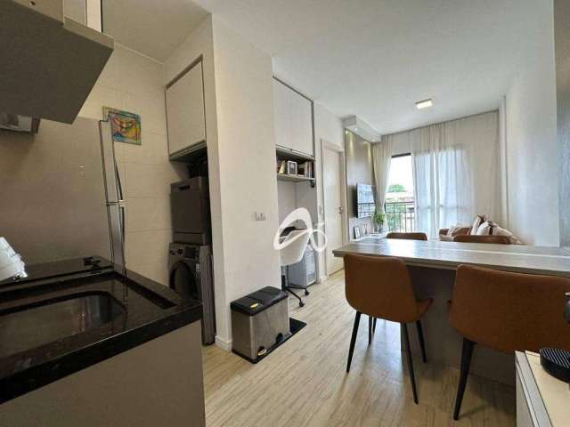 Apartamento com 1 dormitório à venda, 32 m² por R$ 410.000 - Portão - Curitiba/PR