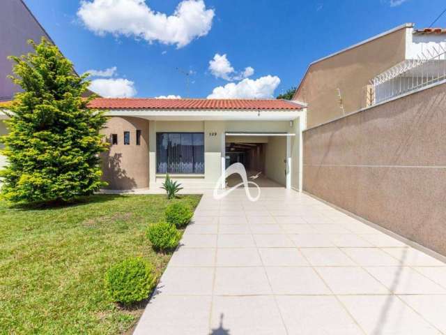 Casa com edícula Semimobiliada para Locação, com 3 quartos sendo 1 suíte no Bairro Pinheirinho, Curitiba/PR