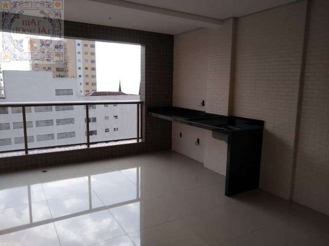 Venda Apartamento Santos SP - mAr dOce lAr - novo, uma quadra da praia com varanda gourmet, excelente bairro.