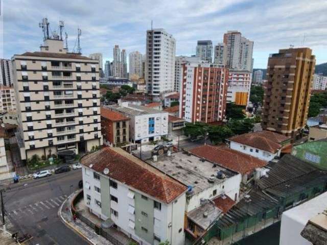 Venda Apartamento Santos SP - mAr dOce lAr com sacadas e  vista livre no bairro Ponta da Praia.