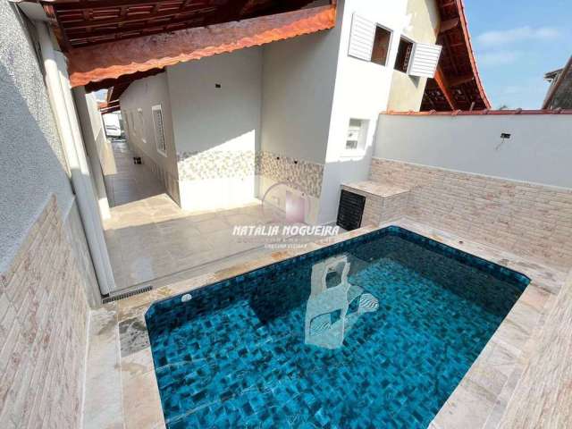 Casa com piscina em Mongaguá R$ 409 mil, Cod: 2131