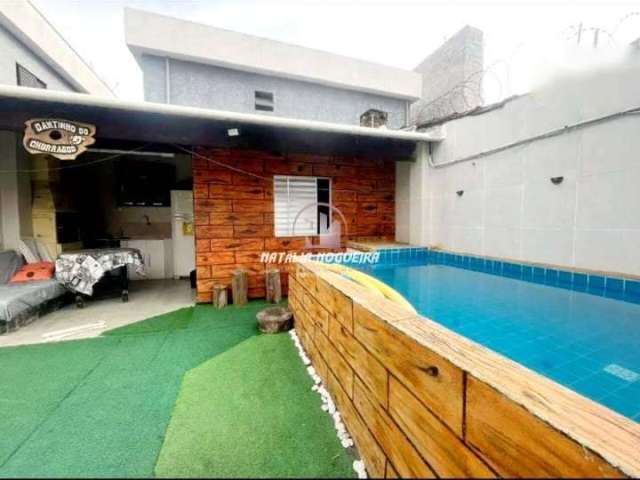 Casa com 3 quartos à venda na Rua Santa Rita de Cássia, Balneário Maracanã, Praia Grande por R$ 590.000