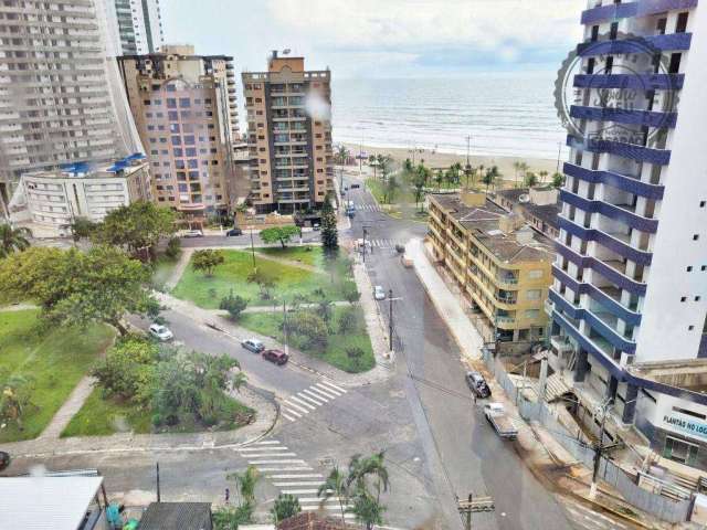 Apartamento com 2 dormitórios à venda, 55 m² por R$ 380.000,00 - Caiçara - Praia Grande/SP