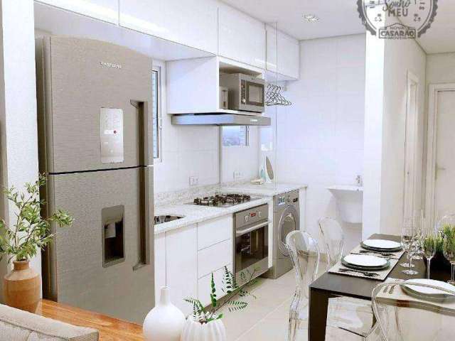 Apartamento com 2 dormitórios à venda, 63 m² por R$ 535.000,00 - Vila Guilhermina - Praia Grande/SP