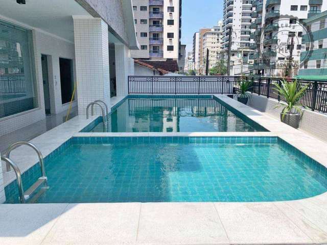 Apartamento com 2 dormitórios à venda, 77 m² por R$ 585.000,00 - Vila Guilhermina - Praia Grande/SP