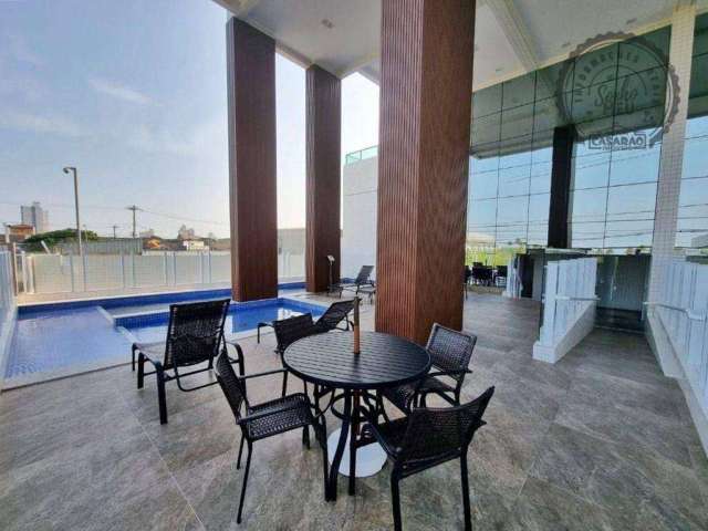 Apartamento com 3 dormitórios à venda, 105 m² por R$ 580.000,00 - Mirim - Praia Grande/SP