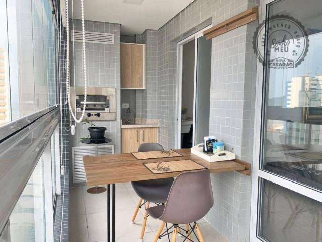 Apartamento com 1 dormitório à venda, 55 m² por R$ 455.000,00 - Boqueirão - Praia Grande/SP