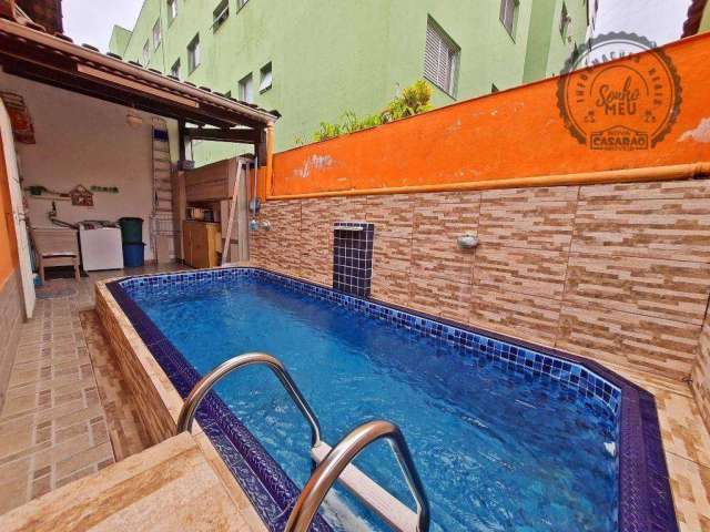 Casa com 2 dormitórios à venda, 120 m² por R$ 750.000,00 - Vila Guilhermina - Praia Grande/SP