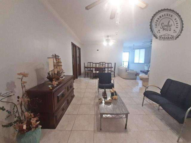 Apartamento com 3 dormitórios à venda, 145 m² por R$ 750.000,00 - Canto do Forte - Praia Grande/SP