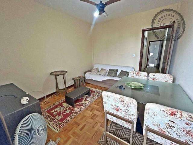 Apartamento com 1 dormitório para alugar, 53 m² por R$ 2.350,00/mês - Aviação - Praia Grande/SP