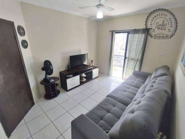 Apartamento com 1 dormitório, 55 m² - venda por R$ 380.000,00 ou aluguel por R$ 2.500,00/mês - Boqueirão - Praia Grande/SP