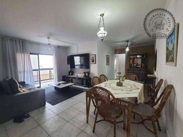 Apartamento com 3 dormitórios à venda, 124 m² por R$ 520.000,00 - Vila Guilhermina - Praia Grande/SP