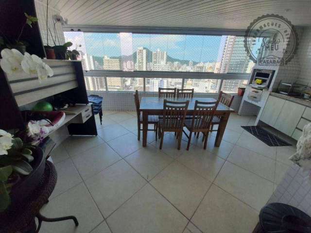 Apartamento com 4 dormitórios à venda, 160 m² por R$ 1.100.000,00 - Guilhermina - Praia Grande/SP