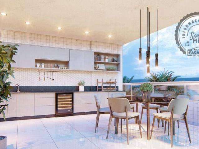 Apartamento com 3 dormitórios à venda, 112 m² por R$ 845.250,00 - Caiçara - Praia Grande/SP