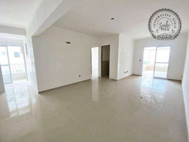 Apartamento com 3 dormitórios à venda, 104 m² por R$ 830.000,00 - Canto do Forte - Praia Grande/SP