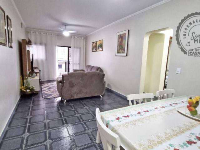 Apartamento com 3 dormitórios à venda, 110 m² por R$ 610.000,00 - Vila Guilhermina - Praia Grande/SP