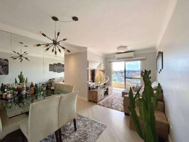 Apartamento com 3 dormitórios à venda, 77 m² por R$ 615.000,00 - Jardim das Indústrias - São José dos Campos/SP